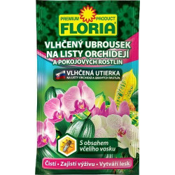 FLORIA VLHČENÝ OBRÚSOK NA LISTY ORCHIDEJÍ A IZBOVÝCH RASTLÍN