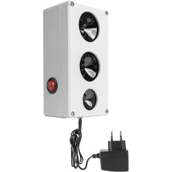 Vodotesný ultrazvukový plašič na kuny, myši a potkany DRAGON ULTRASONIC C300, bazár