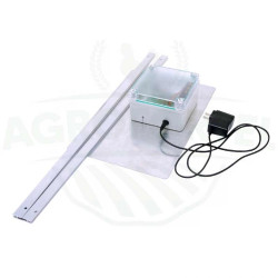 Automatické dvierka na kurník-komplet DUAL-batérie+adaptér, bazárový tovar 