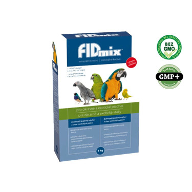 FIDmix pre okrasné a exotické vtáctvo 1 kg, po expirácii