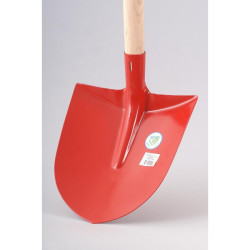 Lopata červená srdcová