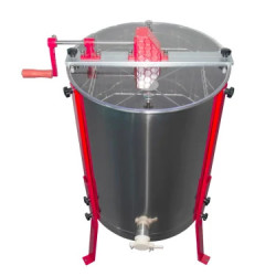 Medomet ručný 3 rámčeky, nerez bazárový tovar