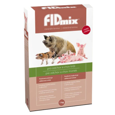 Minerálne vitamínové krmivo FIDMIX PRE PRASATA 1kg po expirácii