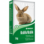 Mikros Králik, vitamínové krmivo, 1 kg