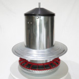 Tubusové krmítko pozinkované - 18 kg - vrátane zavesenie