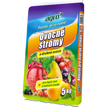 AGRO hnojivo ovocné stromy a drobné ovocie, 5kg