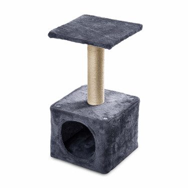 Škrabadlo pre mačky DIABOLO EASY, tmavosivé