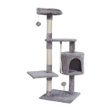 Škrabadlo pre mačky Ophleia, 40x40x112 cm