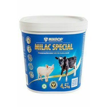 Mikrop MILAC SPECIAL - mliečna kŕmna zmes, 4.5 kg, po expirácii