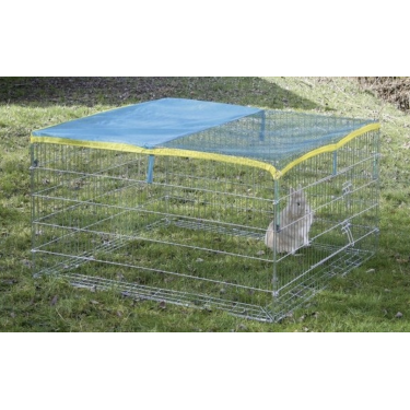Výbeh pre králiky, morčatá a iné hlodavce 115 x 115 x 65 cm