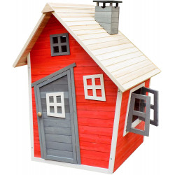 Detský drevený domček Karlík, 120 x 102 x 154 cm