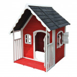 Detský drevený domček  Červená čiapočka, 115 x 125 x 140 cm