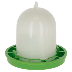 Kŕmidlo pre hydinu s bajonetovým uzáverom, 1 kg, biela/zelená