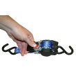 Samonavíjací upínací popruh KERBL 37181 3 m / 25 mm / 300 kg, modrý