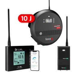 Set elektrického ohradníka múdra farma - RF zdroj 10 J - WiFi Gateway - Monitor MX10 ZADARMO