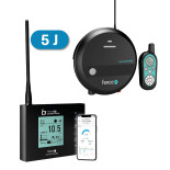 Set elektrického ohradníka Chytrá Farma - RF zdroj s ovládačom 5 J - WiFi Gateway - Ovládanie telefónom