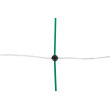 TitanNet sieť pre ovce, 50 m × 108 cm, dvojitý hrot, bielo-zelená, AKO