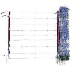 TitanNet Premium Vario, 50 m, bielo-modrá, 122 cm, dvojitý hrot 