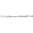 Ohradníkové lanko BASIC 250 m, 3 × 0,16 mm Niro, biele