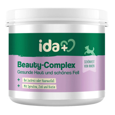 Kerbl IdaPlus Beauty Complex – doplnok pre kožu a srsť psov 350 g