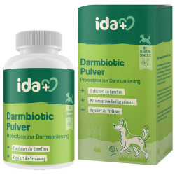Kerbl IdaPlus® Darmbiotic – probiotický prášok pre psov, 180 g