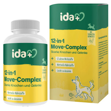 Kerbl IdaPlus® 12-in-1 Move-Complex – kĺbová výživa pre psov, 160 g