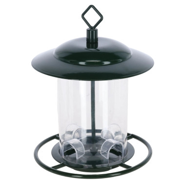 Kŕmidlo pre vtáky Kerbl Dillenberg, plast/kov, 17,5 x 17,5 x 21,5 cm