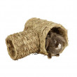 Domček pre králiky - tunel z trávy