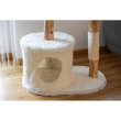 Škrabadlo pre mačky Lucia - odpočívadlo pre mačky, biela  