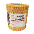 Lanko STANDARD pre el. ohradník, 3x0,20 mm Niro, 1000 m, žlto-oranž.  
