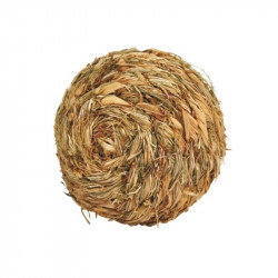 Balón zo spletenej trávy, 13 cm