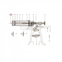 Diel k poloautomatu Roux-Revolver LL, predný, 30 ml, 50 ml