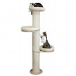 Mačacie strom DOLOMIT Tower - béžové škrabadlo pre mačky, 38 x 187 cm