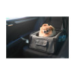 Cestovná taška pre psov Vacation na sedadlo auta 44x35x30 cm šedá/modrá
