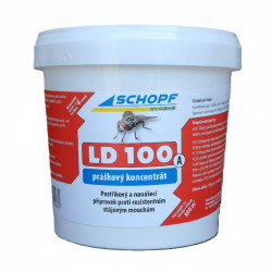 LD 100 A insekticíd na muchy, 1000 g