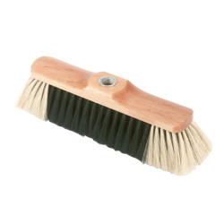 Zmeták drevený s konskými vláskami, 28 cm, bez násady  