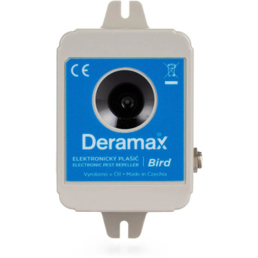 Deramax Bird - Ultrazvukový odpudzovač - plašič vtákov  