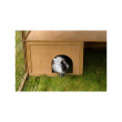 KERBL výbeh pre králiky, odklopný s domčekom, 220 x 115 x 75 cm