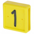 Čísla k páske na nohu, pre dobytok, 0-9, 10 ks