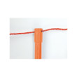 Sieť pre elektrické ohradníky na ovce Ovinet 108 cm, 50 m, oranžová  