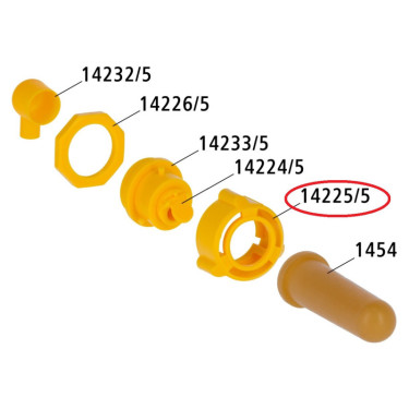 Bajonet náhradný pre ventil hygienický, 5 ks  