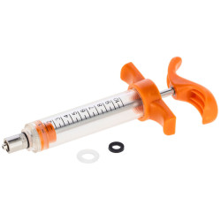 Aplikátor injekčný, nylonový, 10 ml LL, oranžový  