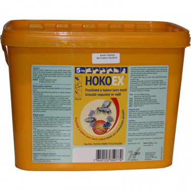 HokoEX - insekticíd, larvicid na ničenie lariev múch, 5 kg