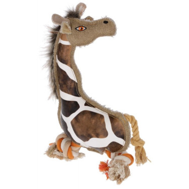 Hračka pre psov látková - žirafa Gina, 29 cm