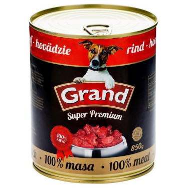 GRAND SuperPremium pre psa, hovädzie - 850g