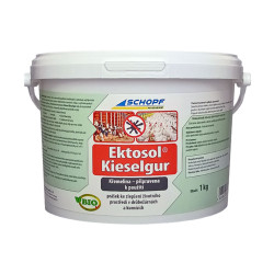 BIO kremenitý práškový koncentrát SCHOPF EKTOSOL KIESELGUR, 1 kg