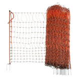 Sieť vodivá pre hydinu 106 cm, 50 m, oranžová