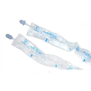 Pipeta ClearGlide Safe Blue pre insemináciu prasníc s prechodkou  