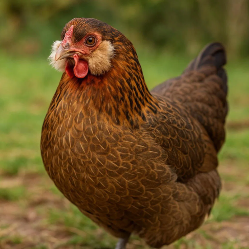 Veľkonočná sliepka: farebné vajíčka bez farbenia