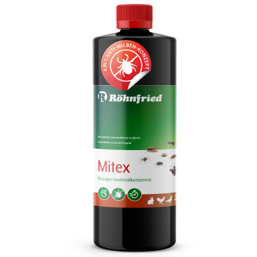 MITEX - – účinný prípravok proti roztočom, blchám a hmyzu